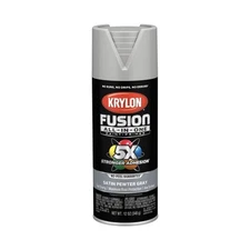 Krylon All In One Spray Paint 12oz Pewter Gray Strong Adhesion Rust Protection