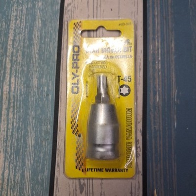 Oly-Pro - T45 (3/8'' Drive) Torx Star Bit Socket (Part # 09-045) **NEW** (T-45)