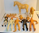 Marx Johnny West Figures for Parts or Repair