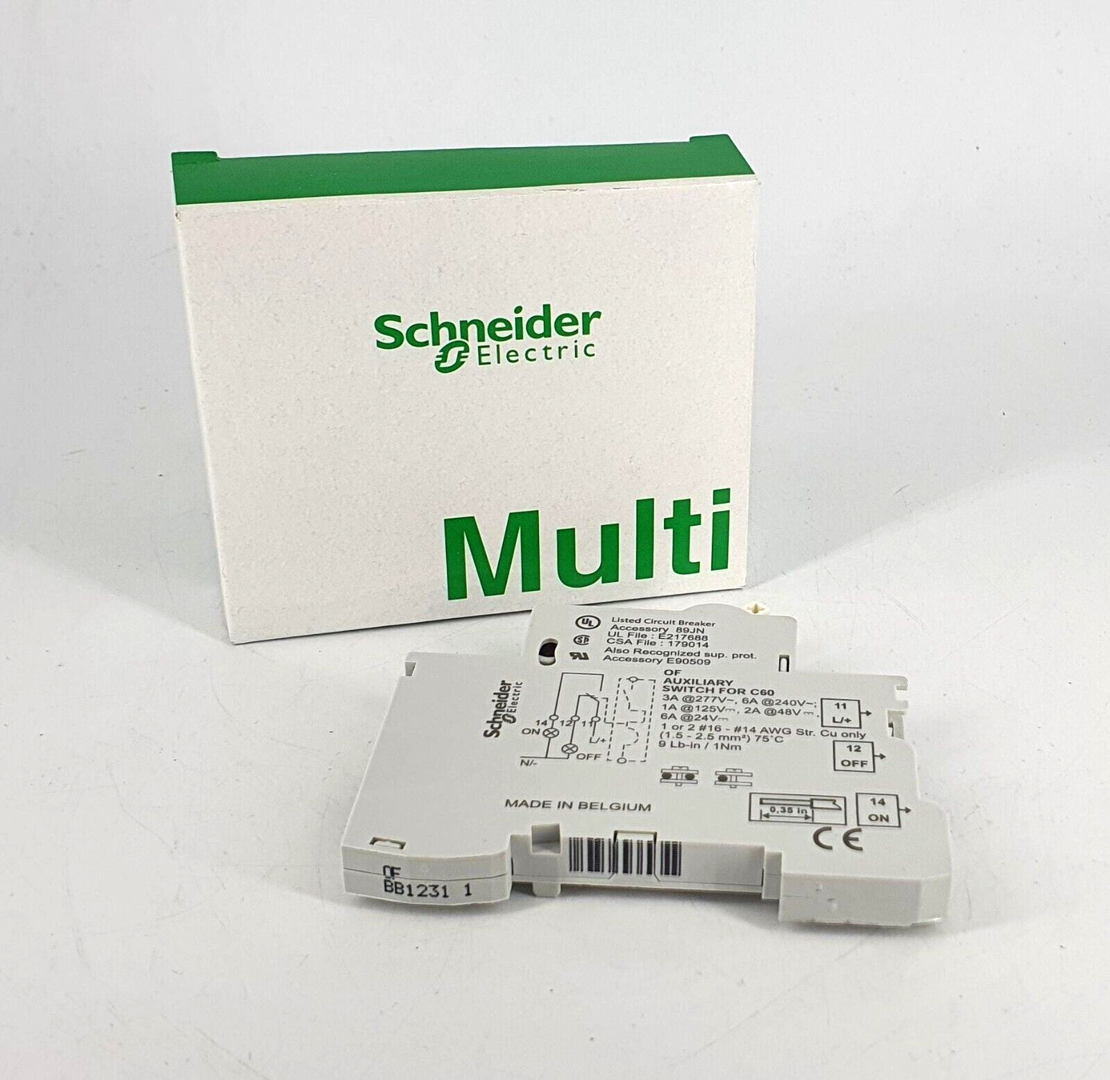 Schneider Electric 26925 On Off Auxiliary  Switch Contact Auxiliaire CR044 PR