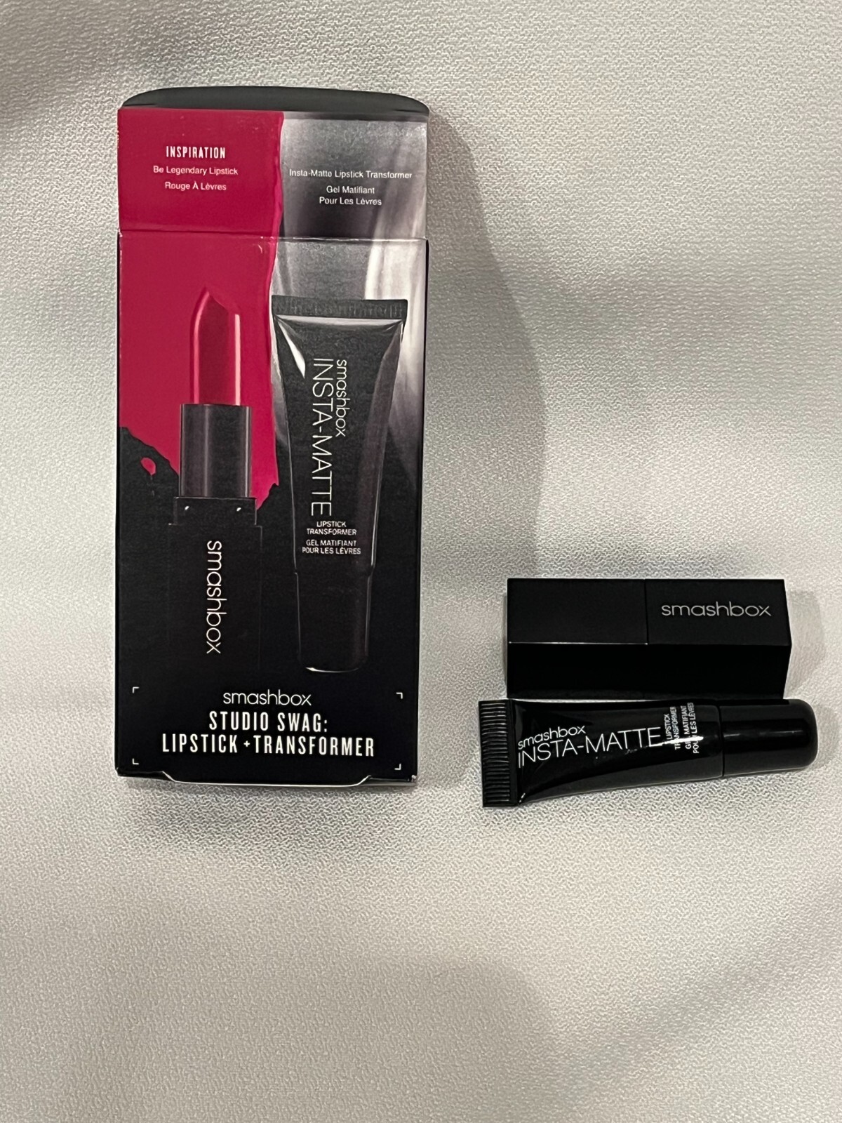 Smashbox Lipstick Inspiration .08oz + InstaMatte Lipstick Transformer