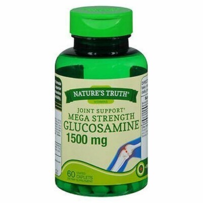 Glucosamine Mega Strength Nature' s Truth Joint Support    Exp 4/25