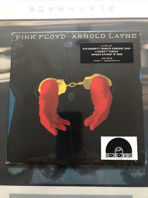 Sealed New Pink Floyd Arnold Layne Syd Barrett Tribute Concert 45 rpm Record 