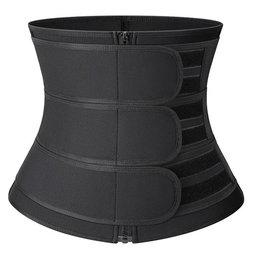 Corsés de entrenamiento de cintura para hombre de 3 correas entrenamiento Cincher adelgazante sauna moldeador corporal - Imagen 10 de 15