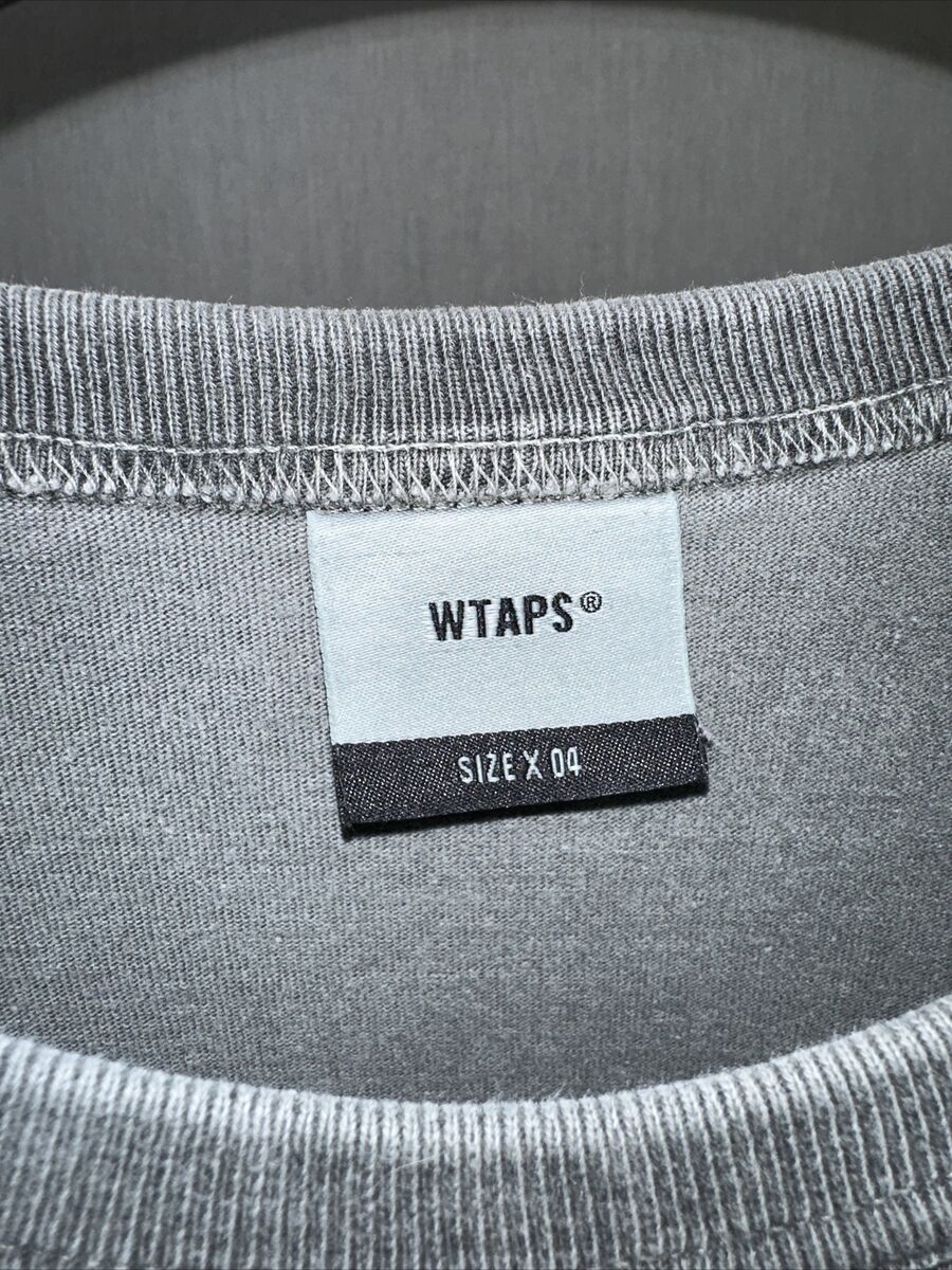 Double Taps Wtaps 19Ss Blank Ls 01 Tee Cotton Long Sleeve T Double Taps Wtaps 19Ss Blank Ls 01 Tee Cotton Long Sleeve T