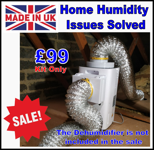Wessex Electrical 12L Dehumidifier Humidity Control Kit - Excludes Dehumidifier.