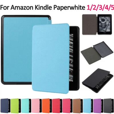 For Amazon Kindle Paperwhite 1 2 3 4 5/6/7/10/11th Gen Magnetic Smart Case Cover
