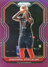 2021 Panini WNBA Prizm SHEKINA STRICKLEN Purple Prizm No 35 #59/99 DREAM