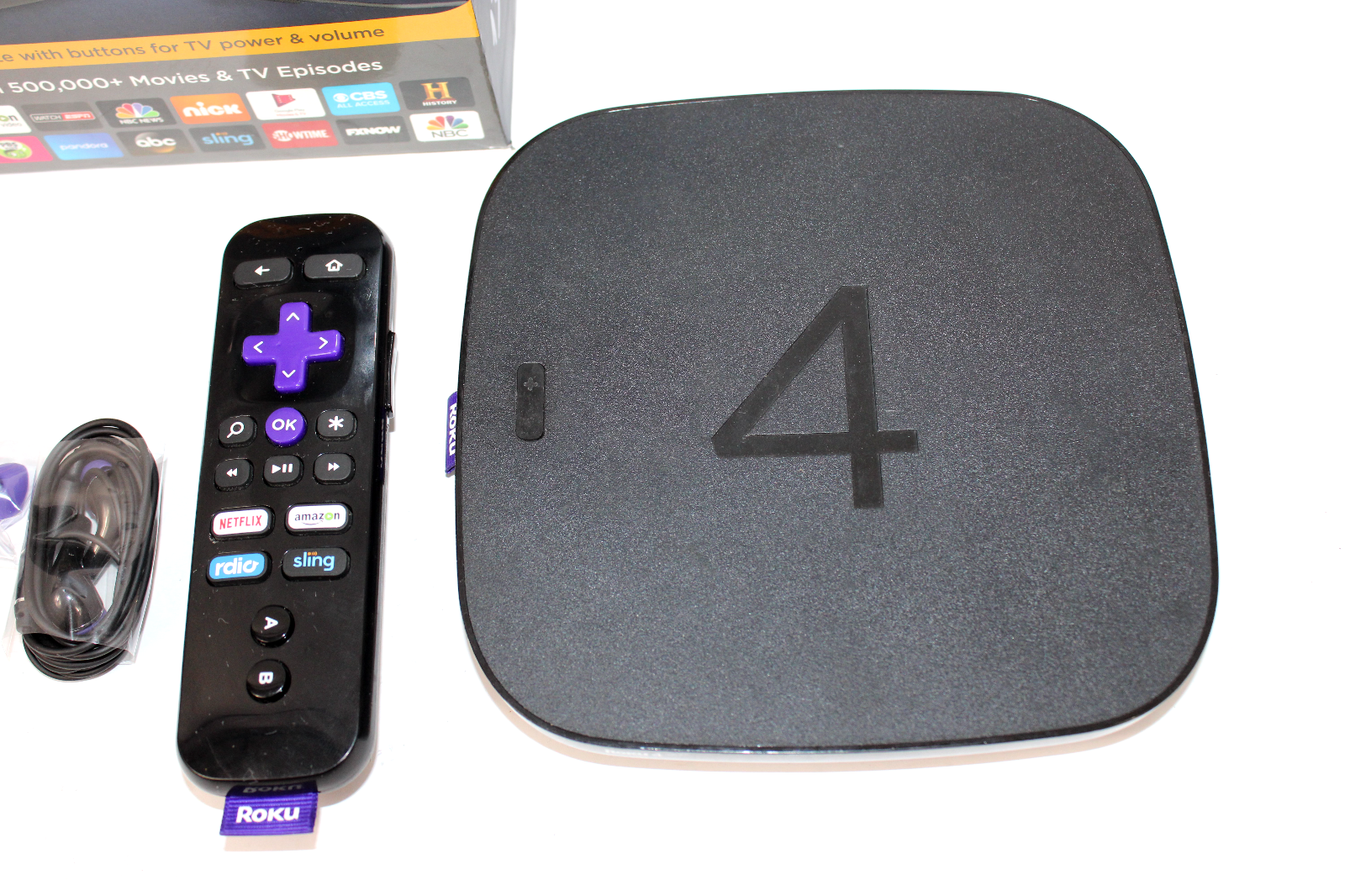 Roku Ultra Streaming Media Player 4K/HD/HDR 4660X2 JBL Headphones Voice ...