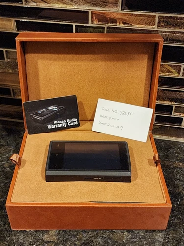 IBASSO DX 100 Digital Audio Player w/Power cords, Presentation Box