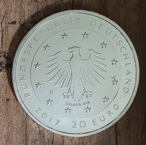 20 Euro 925er Sterling Silbermünzen Deutschland bankfrisch bfr. - zur Auswahl ! - Bild 20 von 43