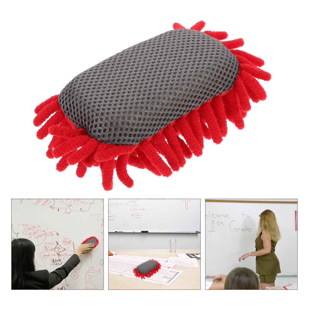 3 Pcs Dust Cleaning Sponge Chenille Office Blackboard Duster eBay