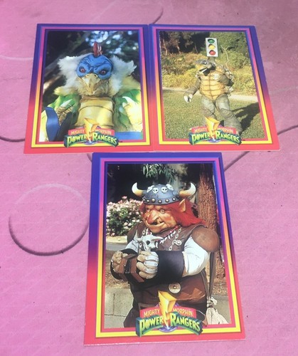 Lot 10 Vintage POWER RANGERS Cards 1994 Serie 1 EBay