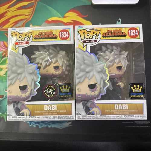 Funko Pop! Plus My Hero Academia - Dabi #1834 CHASE BUNDLE W/ Protectors