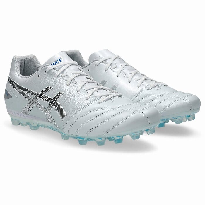 ASICS Soccer Shoes DS LIGHT PRO AG White Silver 1103A096 104 Men's