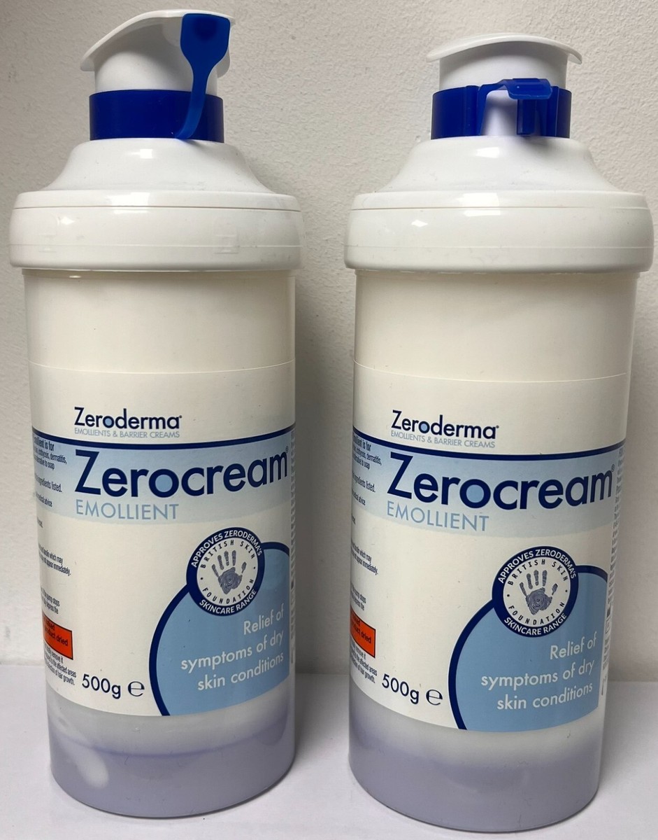 Zerobase Emollient Cream - 2-in-1 Moisturiser &amp; Soap Substitute - 500g