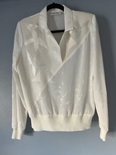 Vintage Philippe Marques Granny Core Blouse Top S