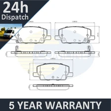 Fits Vauxhall Mokka 2012- 1.4 1.6 CDTi PV Front Brake Pads Set 42566753