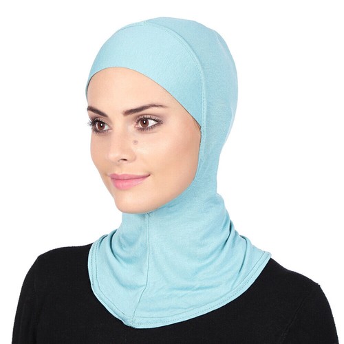 Mujeres Árabes Musulmanas Gorras Interiores Funda Cabeza Cuello Cabeza Sacrf Gorro Sombrero - Imagen 12 de 46