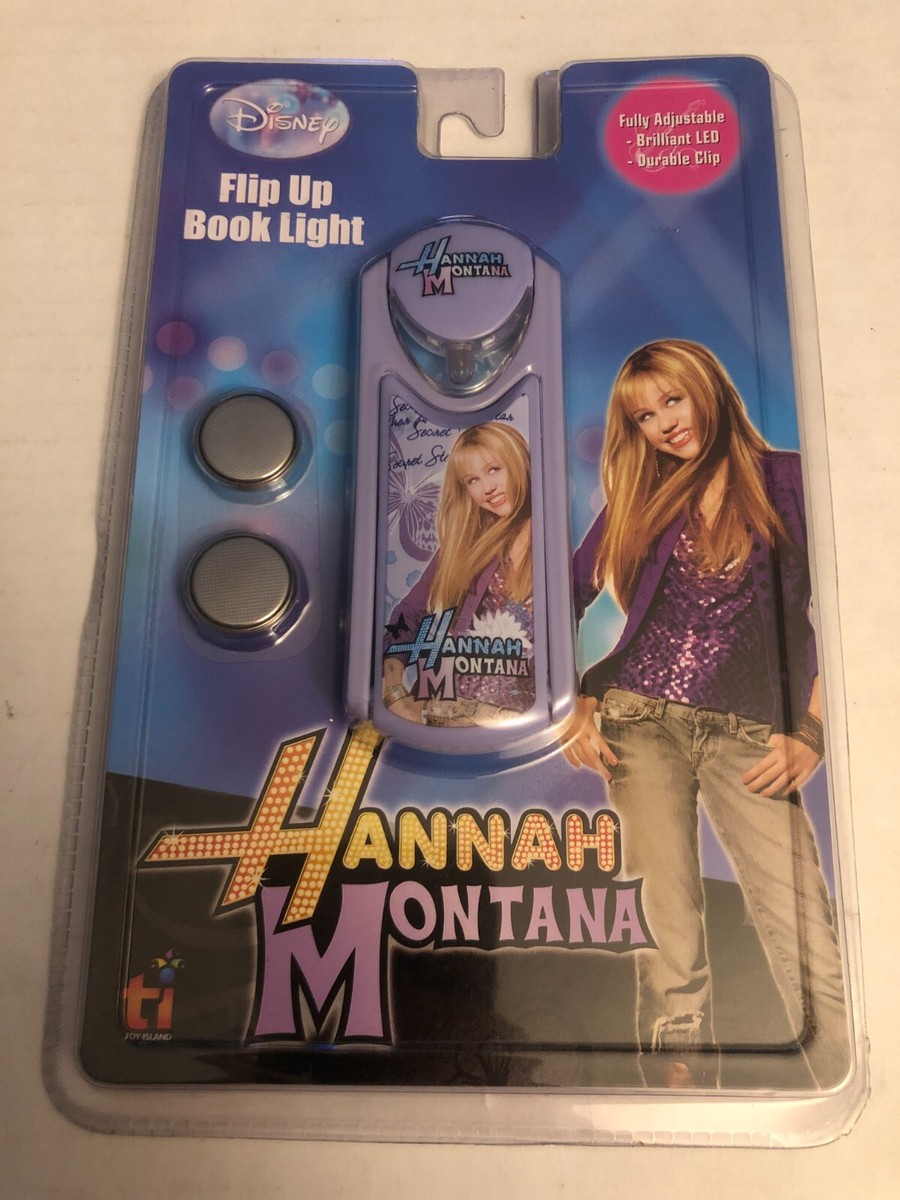 Disney Hannah Montana Flip Up Book Light Fully Adjustable