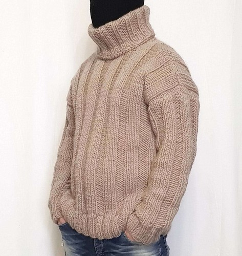 WOOL elastic mens woolen sweater with 