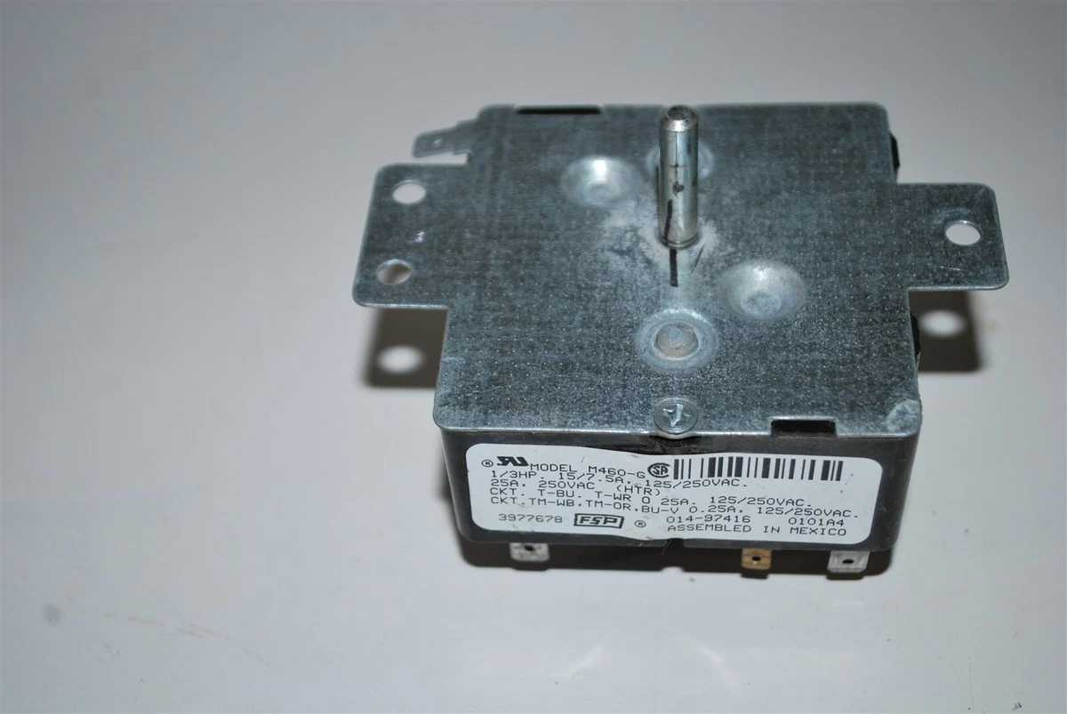 Genuine OEM KENMORE WHIRLPOOL MAYTAG Dryer Timer 3977678 WP3977678 