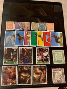 Paraguay Postage Lot All Different Approx 21 Stamps Used Condition SKU#34919