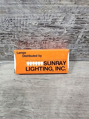 Sunray Lighting PR7 Bulbs, 3.7 V, 1.11 W, P13.5s Base, B-3.5 shape (Box of 10)