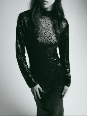 H&M Sequined maxi dress