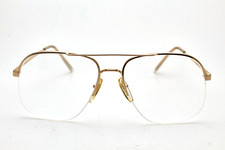 vintage FILOS 3443 hipster gold oversized pilot frame glasses 80s  Unisex