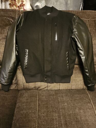 RIOT GAMES 2016 CHALLENGER SCHWARZ VARSITY LEDERJACKE GRÖSSE SMALL - Bild 1 von 12