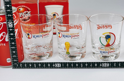 Coca-Cola 2002 FIFA Korea Japan World Cup Glass Limited Rare