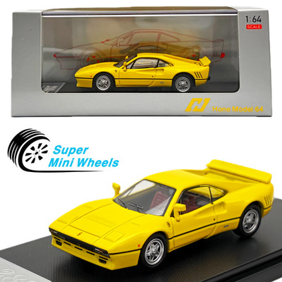 Home Model 1:64 Ferrari 288 GTO Yellow Diecast Car - Limited 499