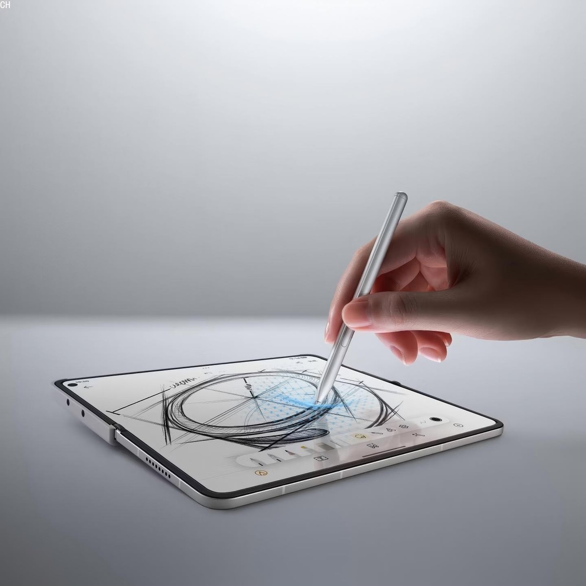 OPPO Find N6 AI Hand-writing Pen Set with Integrated Pen Slot Case