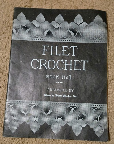 Lot of 6 Vintage Filet Crochet House of White Birches & Dover Needlework Books - Picture 2 of 15