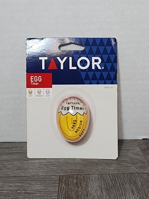 2014 Taylor Egg Timer Thermochromatic Changes Color  Consistency Egg NEW