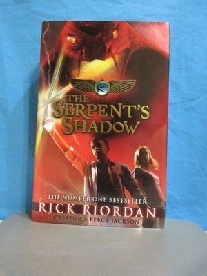 Rick Riordan: The Serpents Shadow: Hard Cover: 1st Edition: Dust Jacket: 2012
