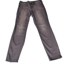 Athleta Sculptek Jeans Womens 10 31"x29.5" Grey Wash Denim Pants