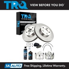 Trq Front Brake Pad Rotor Kit Ceramic Fits 2003-2008 Toyota Corolla Trq Front Brake Pad Rotor Kit Ceramic Fits 2003-2008 Toyota Corolla