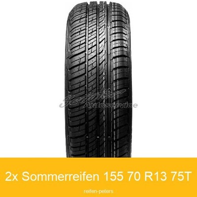 2-er Satz Barum Brillantis 2 155/70 R13 75T Sommerreifen | 66062