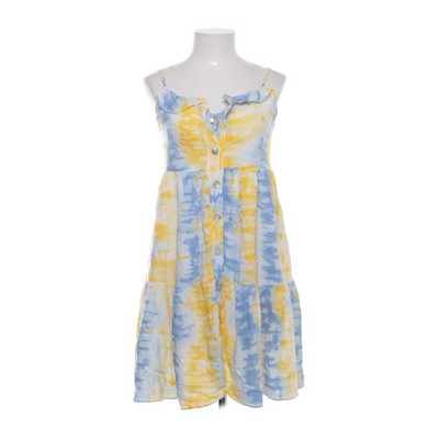 Hyfve, Blusenkleid, Größe: L, HF22E734, Blau/Gelb/Weiß, Viskose, Batik #v02