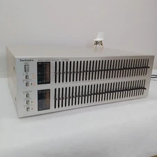 Technics SH-8065 33 Band Stereo Graphic Equalizer Vintage Audio Fast Shipping
