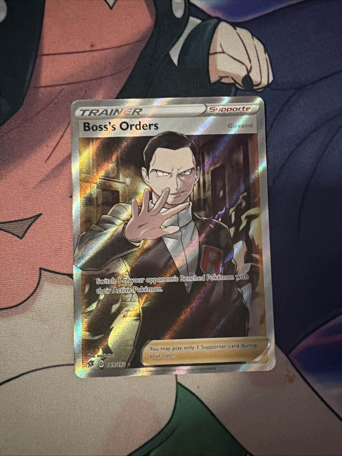 Boss's Orders (Full Art) 189/192 Swsh02: Rebel Clash Trainer NM/M