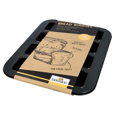 Birkmann Bread Buddies Mini-Kastenform Brotbackform Backform Kuchenform 35x27 cm
