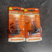 New Sylvania 9005 Silver Star Ultra 2 Halogen Lamps New