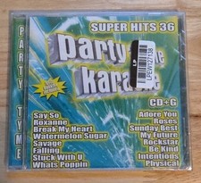 Party Tyme Karaoke: Super Hits 36 by Various CD, 2020 