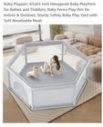 Baby Play Pen 65” Hexagon