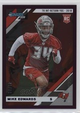 2019 Panini Donruss Rookies Stat Line Season 41/79 Mike Edwards #286 02g9