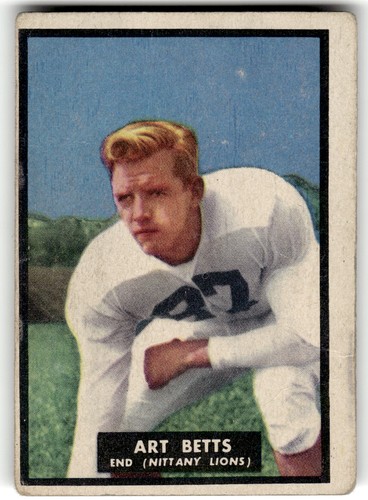 Art Betts #25 1951 Topps Magic card