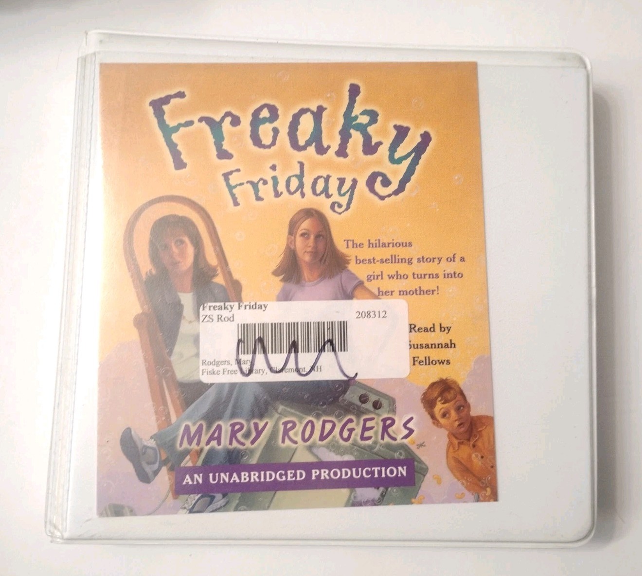 Freaky Friday Audiobook CD Unabridged Ex Library Mary Rodgers